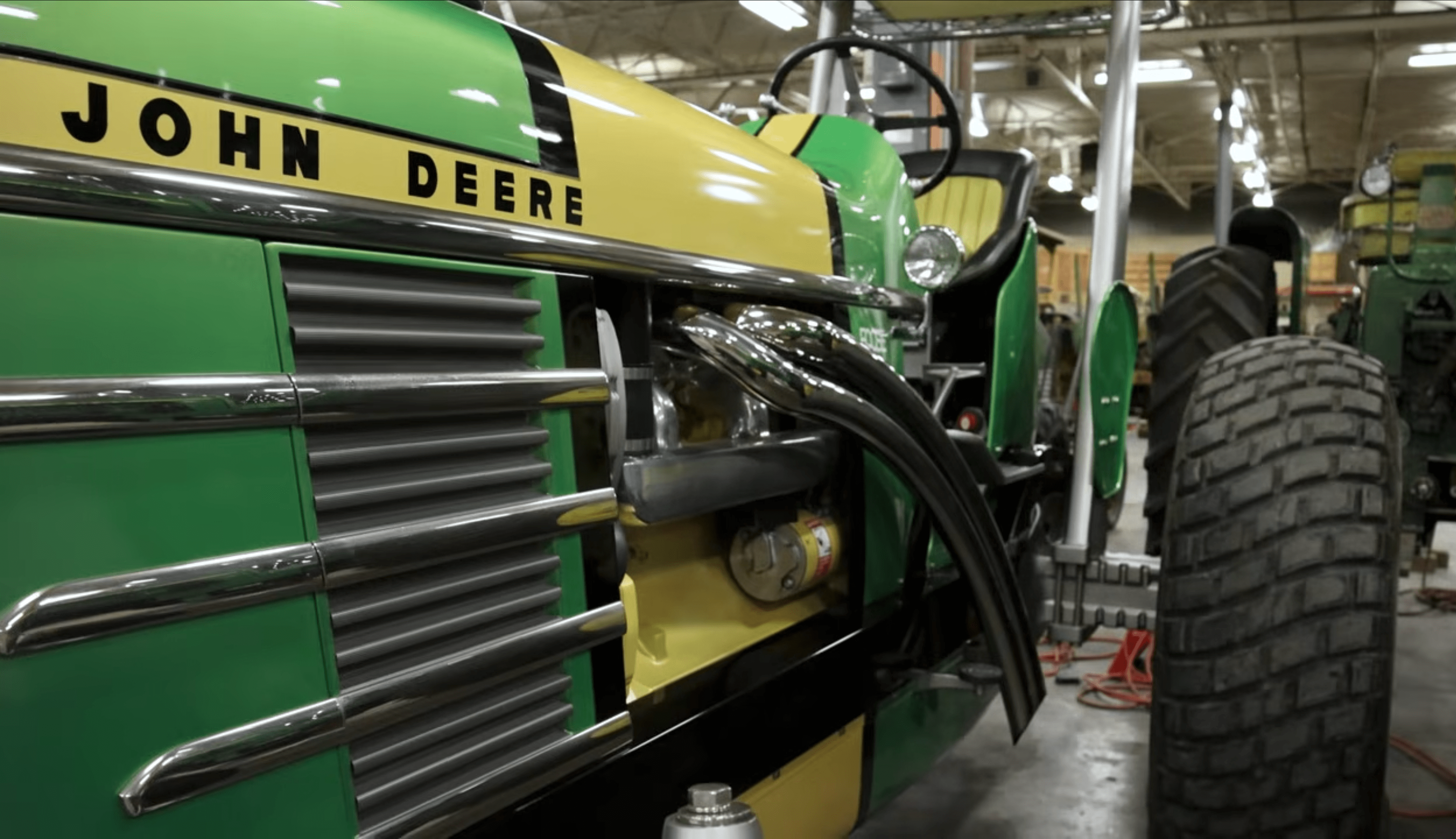 Hot Rod Designer Chip Foose Made This John Deere Tractor Look Like an Old Race Car