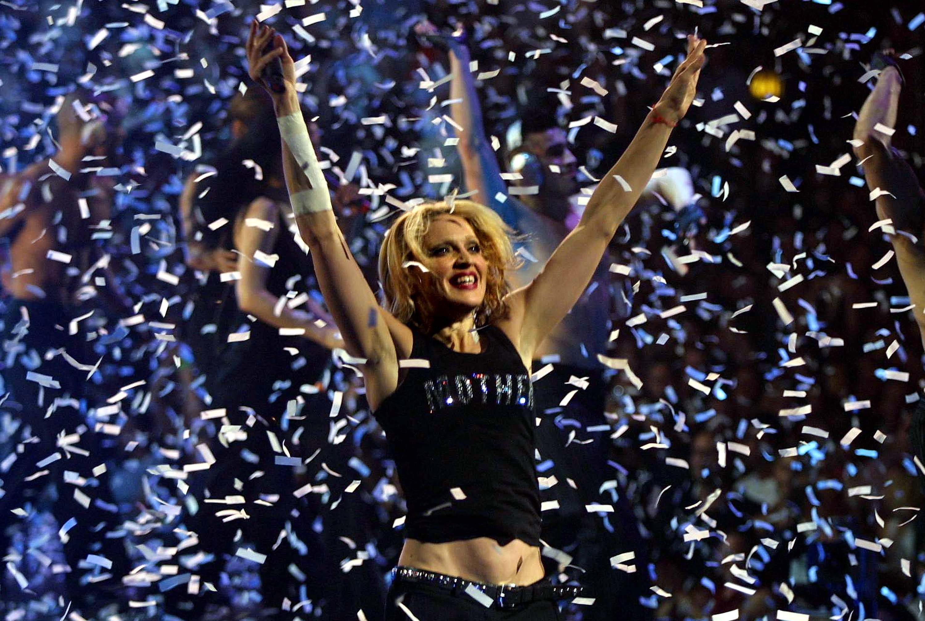 Madonna was in the spotlight over the weekend when she performed at halftime of the World Cup final. Then again, when is she not the center of attention? Over her amazing career, Madonna has sold more than 300 million albums around the world. She is a powerhouse performer and fans can't get enough of her albums in any fashion. A look at the top 20-selling albums of Madonna's career: