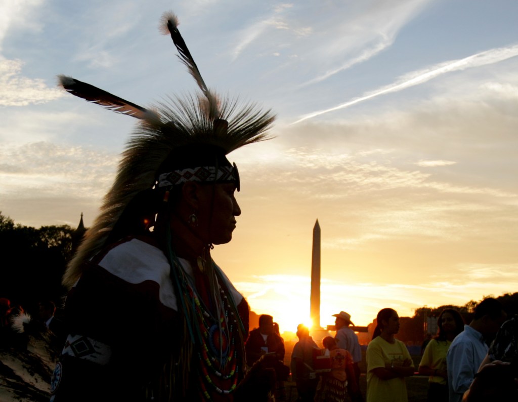 Church says Native American rituals "idol worship," won't leave reservation