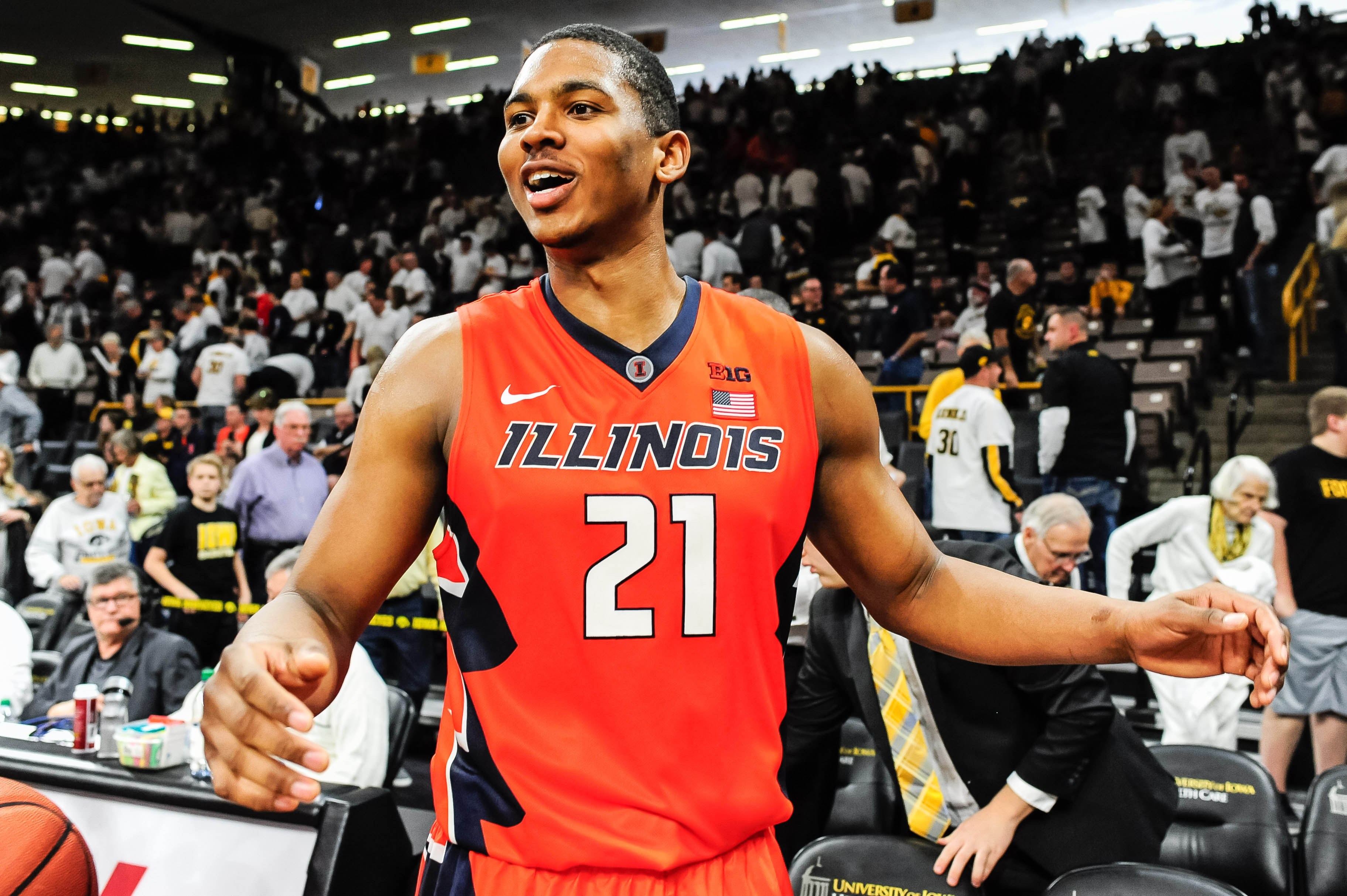 NCAA Basketball: Illinois at Iowa