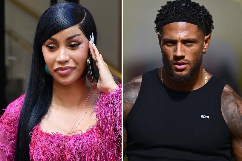 Cardi B was seen dining with Nigerian goalkeeper Maduka Okoye in Italy.