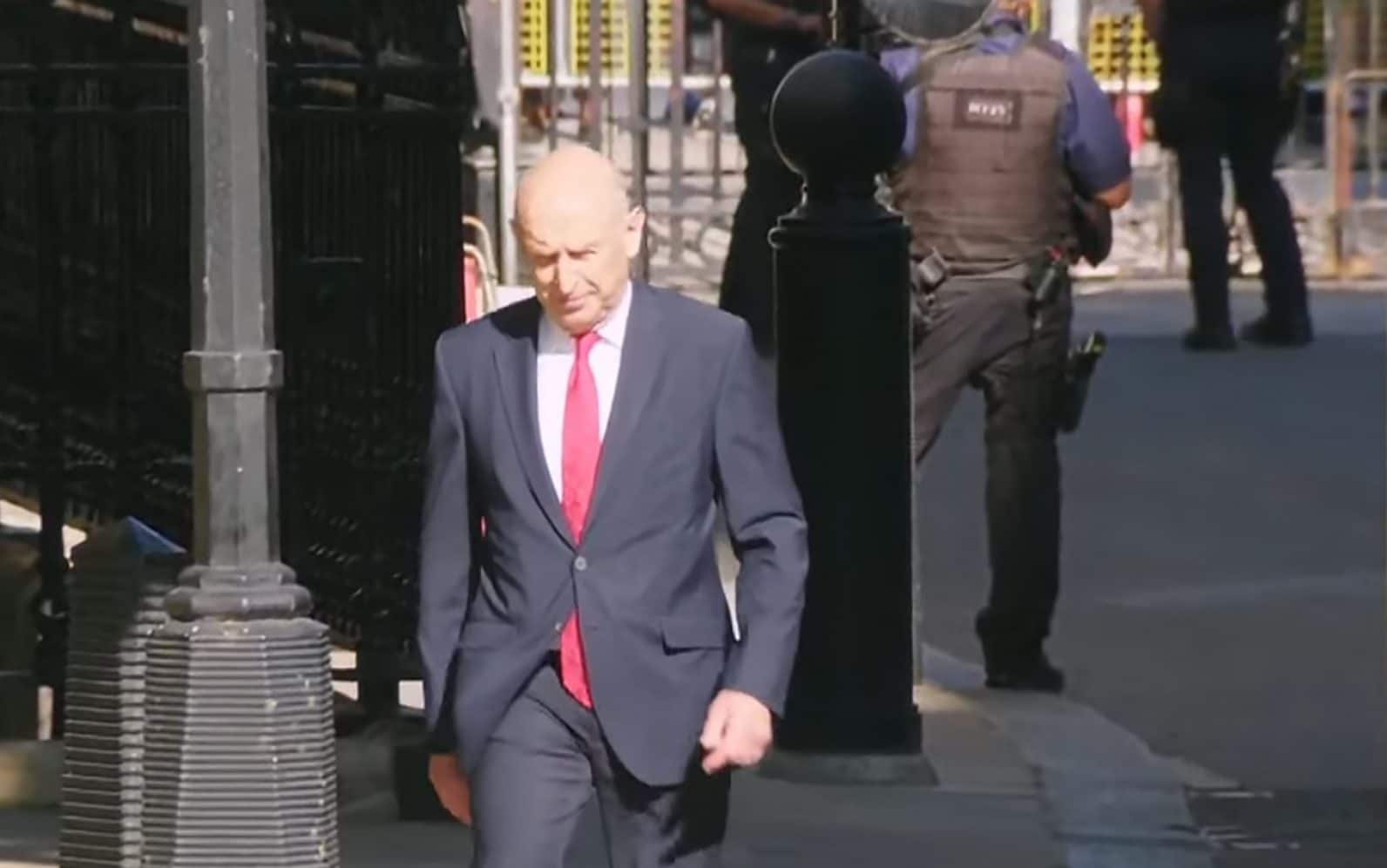 John Healey enters No 10