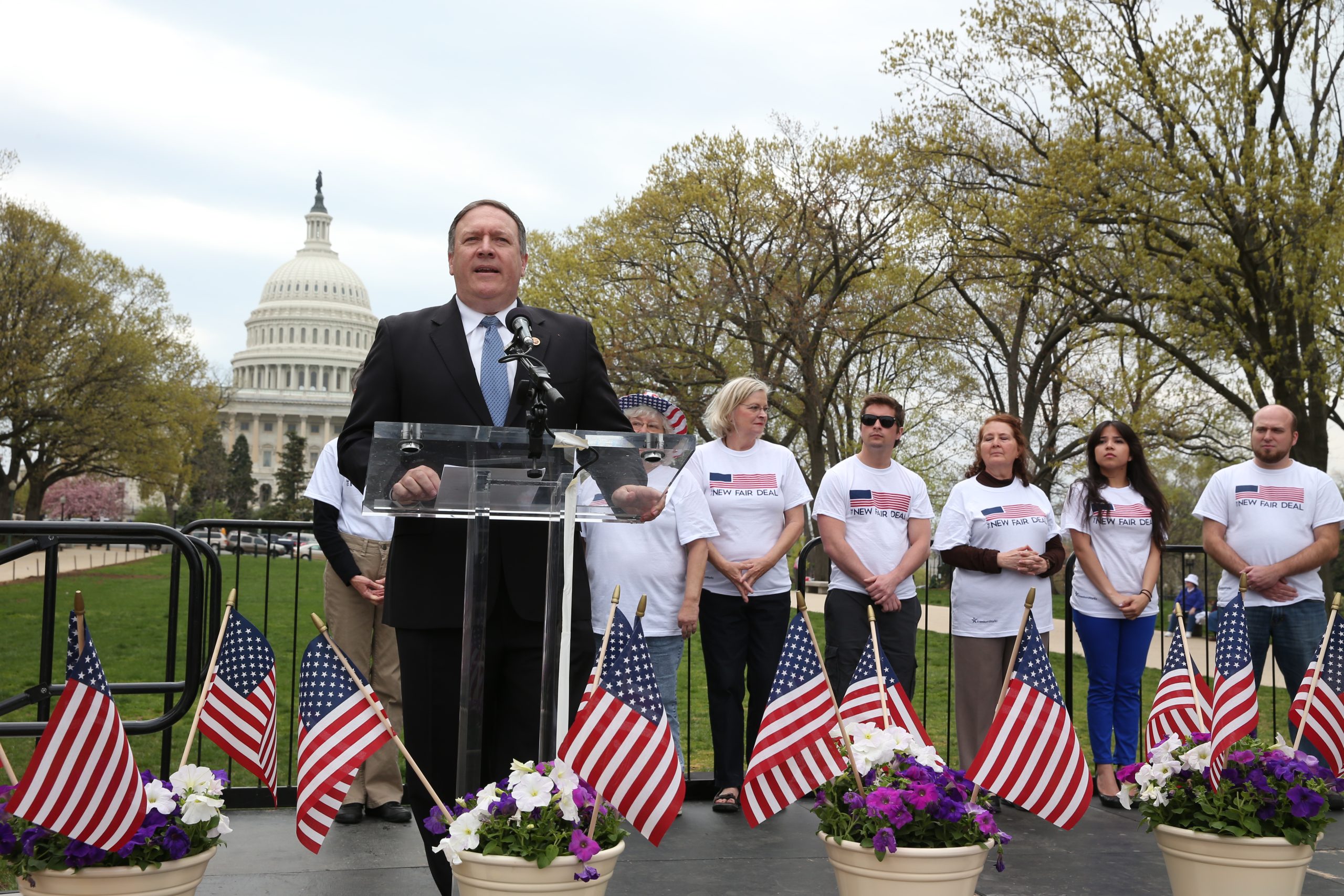 Mike Pompeo speaking, Member of the U.S. House of Representatives from Kansas's 4th district.