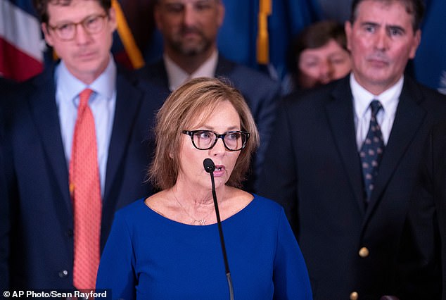 Nordone spoke to the press on July 13 after Gov McMaster appointed her to her brother's seat