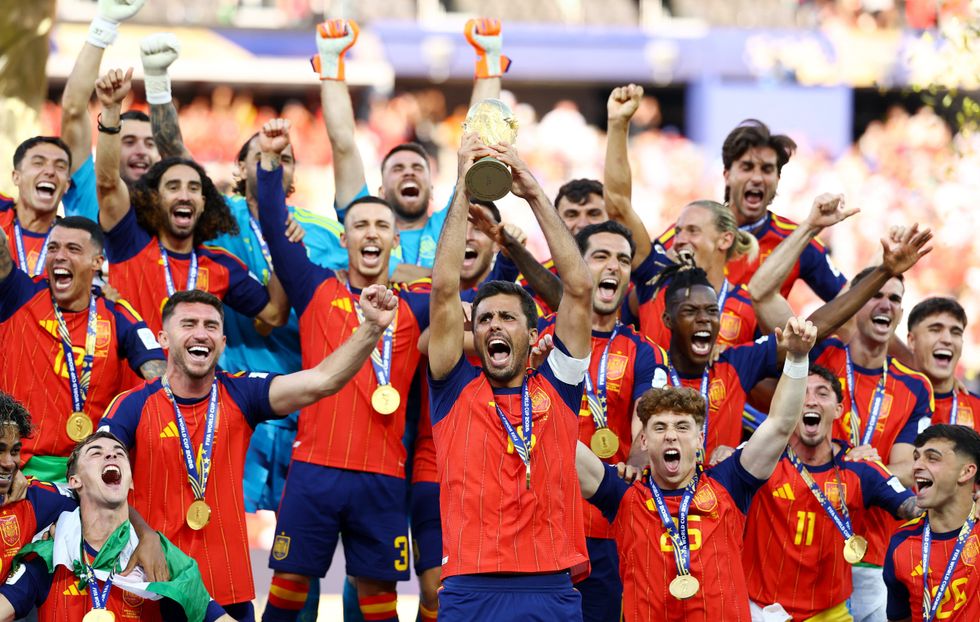 Spain dominated proceedings and won the World Cup | Source: REUTERS