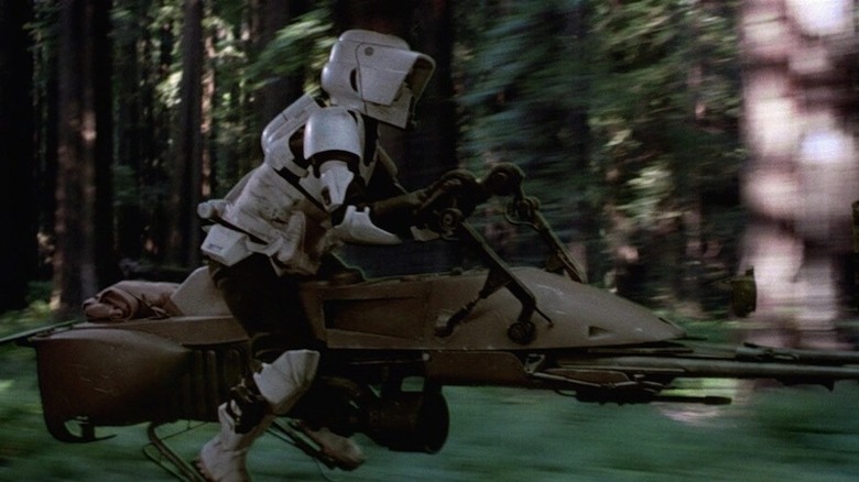 74-Z speeder bike from Star Wars