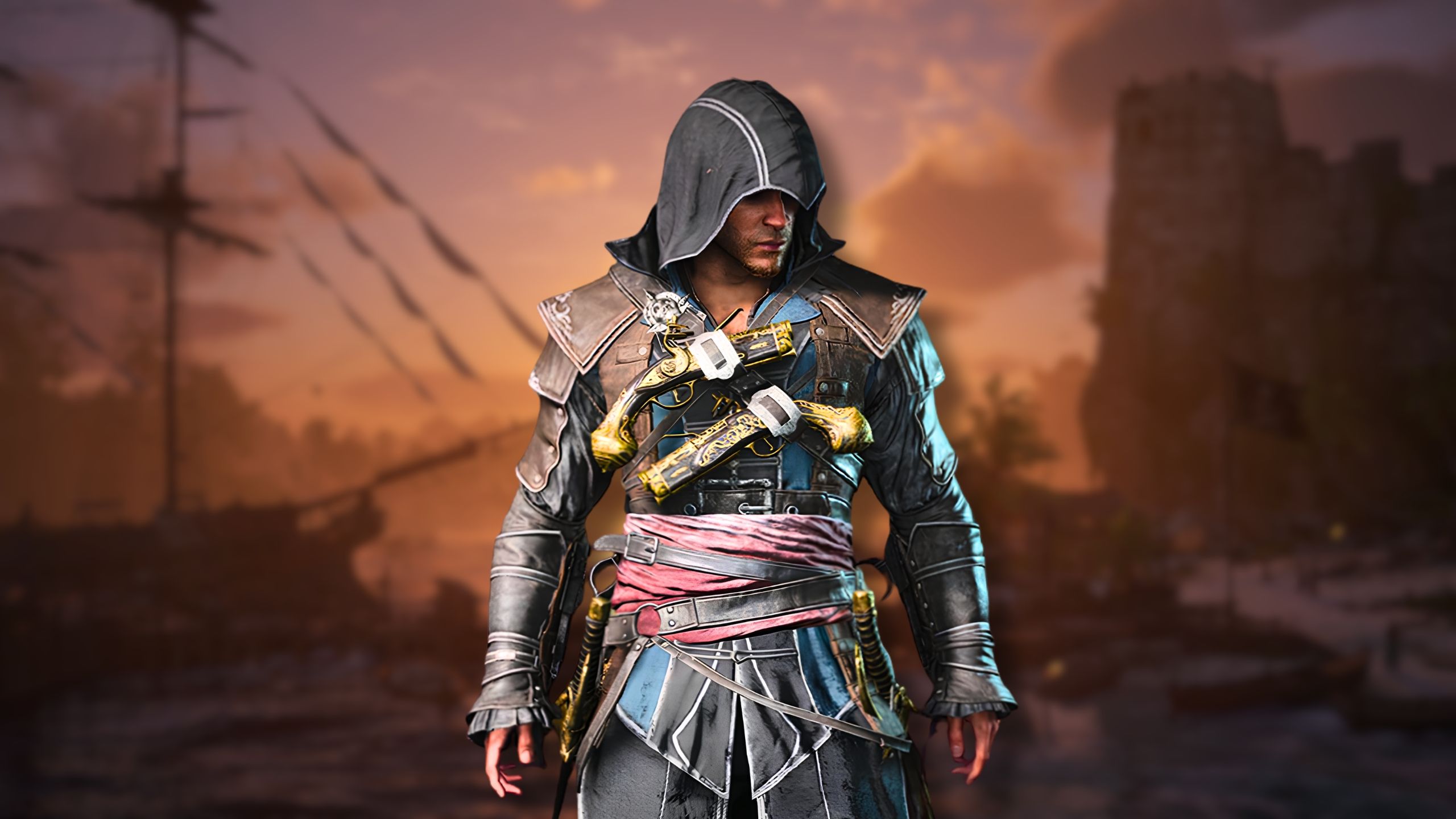 Assassin's Creed Black Flag Resynced: How to Get Shade and Shadow Robes Outfit (Preserved Map)