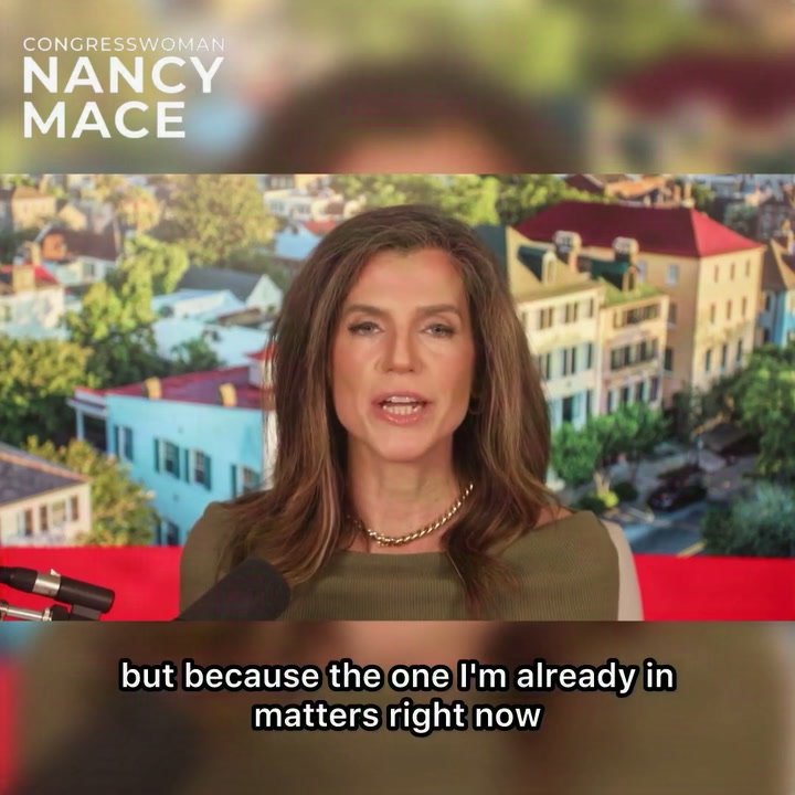 Nancy Mace Declares Foul-Mouthed War Ahead of Graham Primary