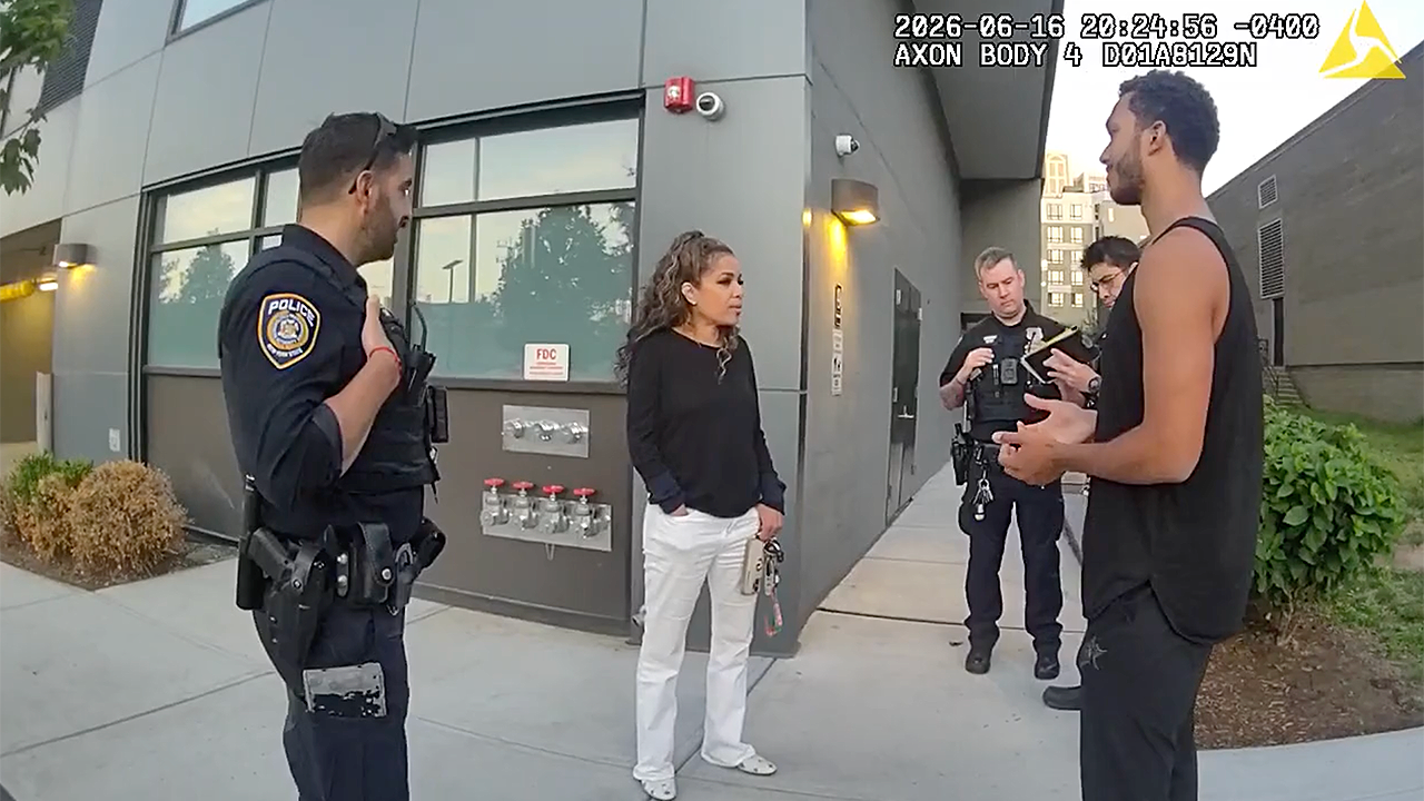 Sunny Hostin speaks with MTA police after son stopped for railroad trespassing
