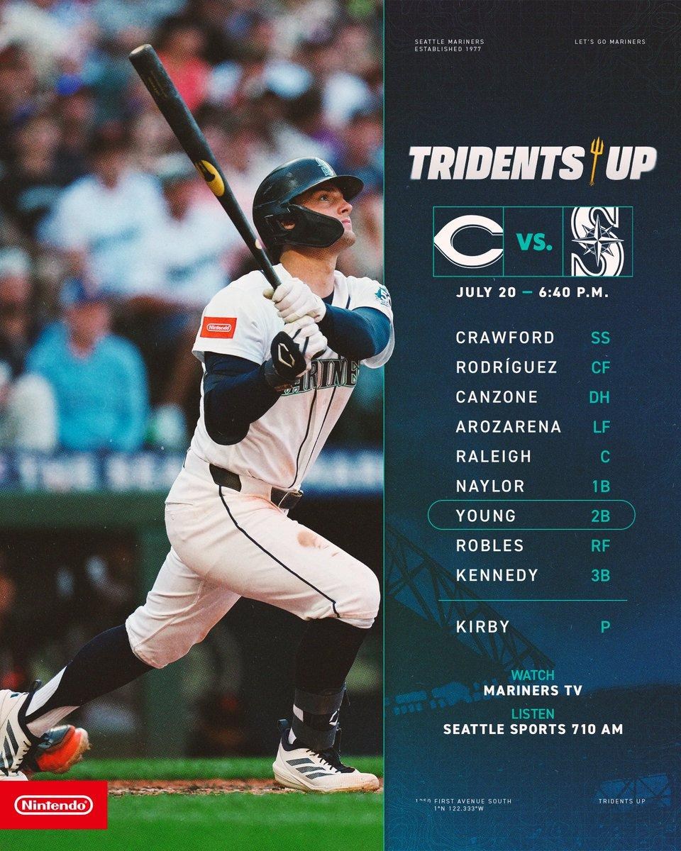 Mariners Game Preview: Reds at Mariners, Game 101