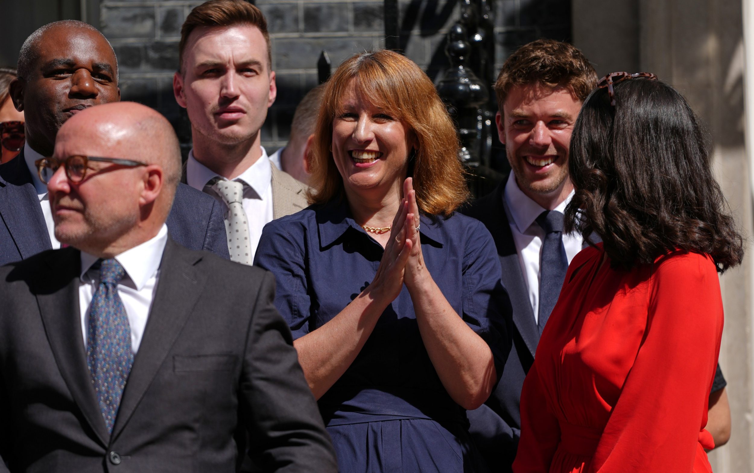 Rachel Reeves, the Chancellor, outside No 10