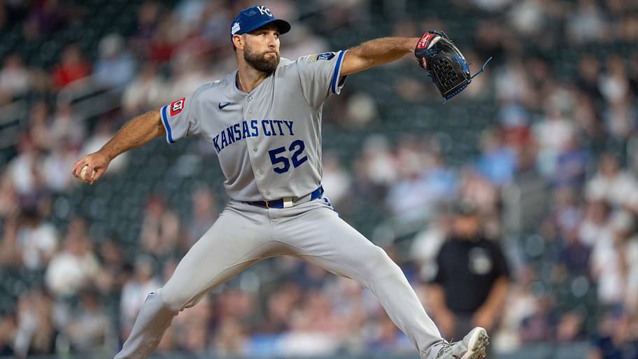 Kansas City Royals starting pitcher Michael Wacha