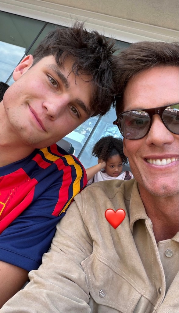 Kylie Jenner’s Daughter Stormi Photobombs Tom Brady’s Pic With Son