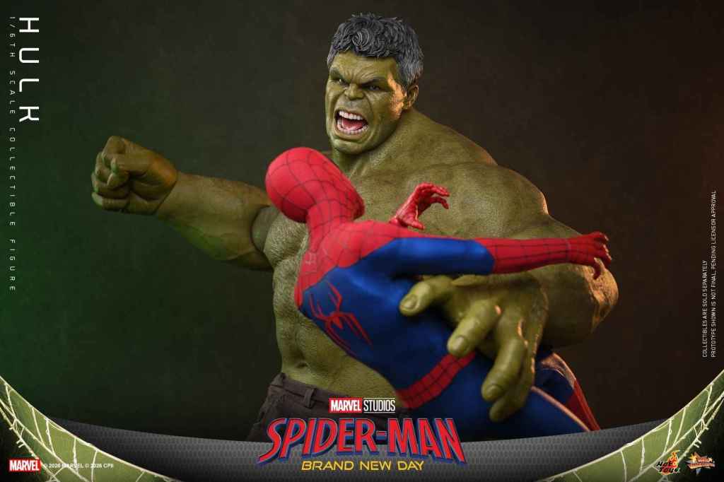 Spider-Man: Brand New Day Drops Most Detailed Look Yet at MCU's Savage Hulk