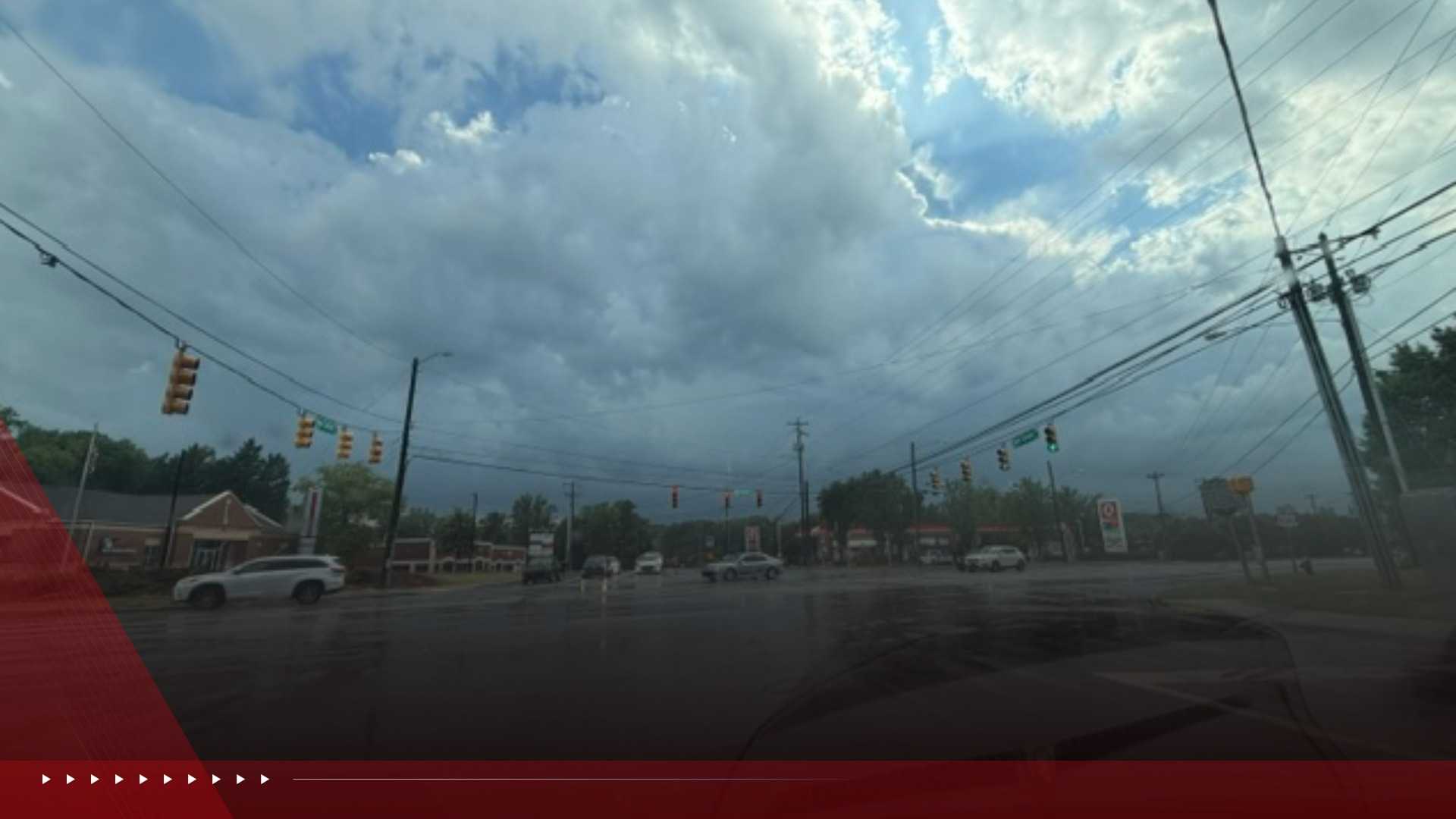 Real-time storm updates | Thunderstorm warnings, flood alerts issued
