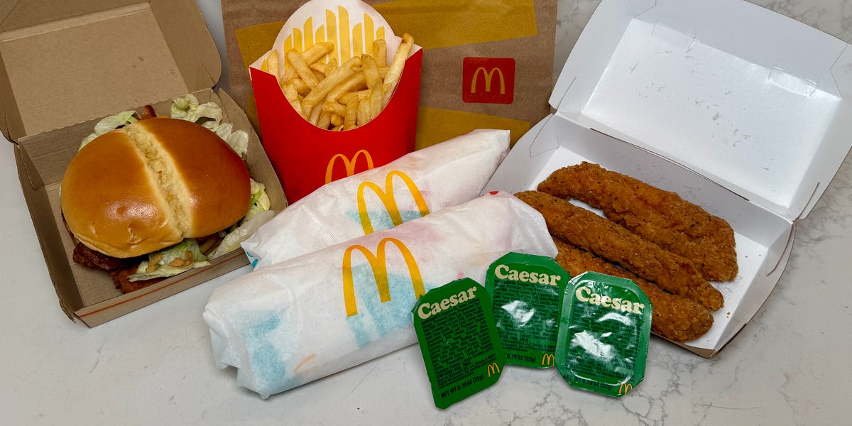 I Tried McDonald’s New Caesar Menu