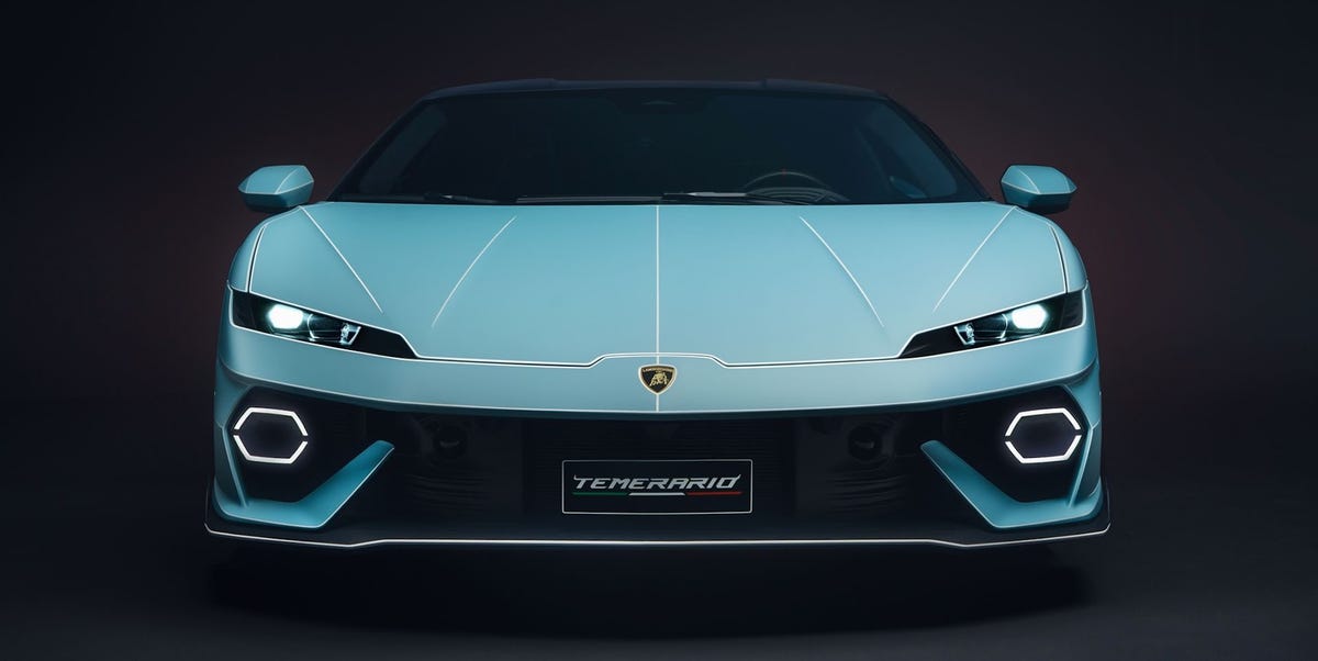 Bespoke Lamborghini Temerario Twins Wear Sketch Lines