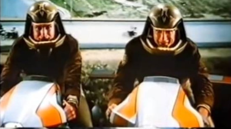 Flying Bikes from Galactica 1980