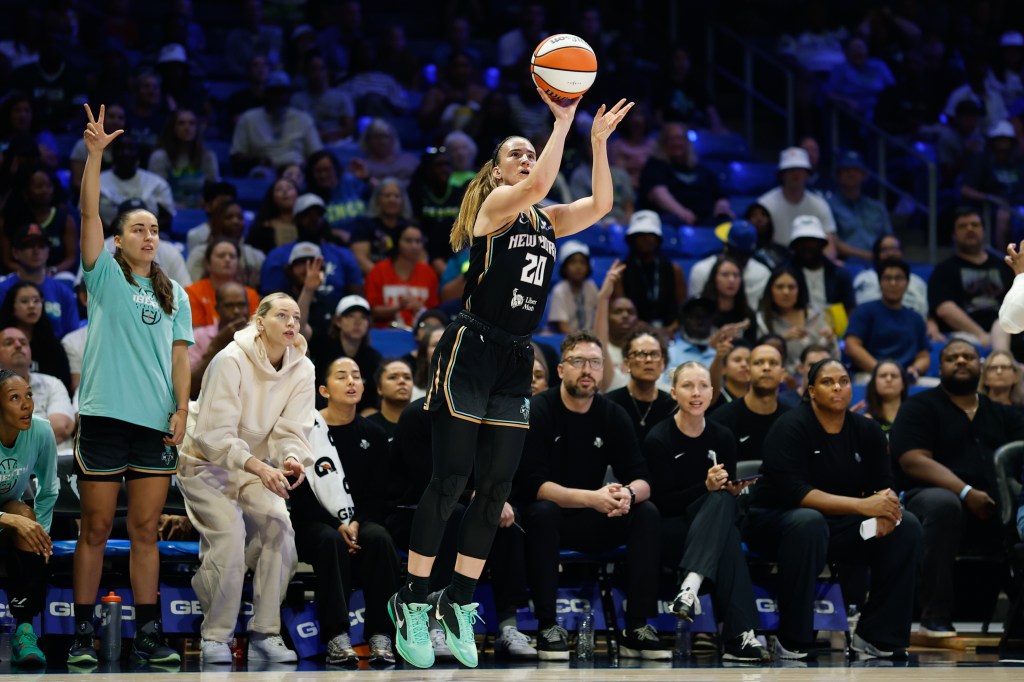 Sabrina Ionescu dominates in overtime as Liberty escape with win over Wings to snap four-game skid