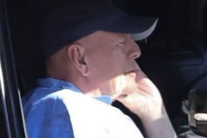 Bruce Willis was spotted riding around Studio City in a rare public outing on July 19