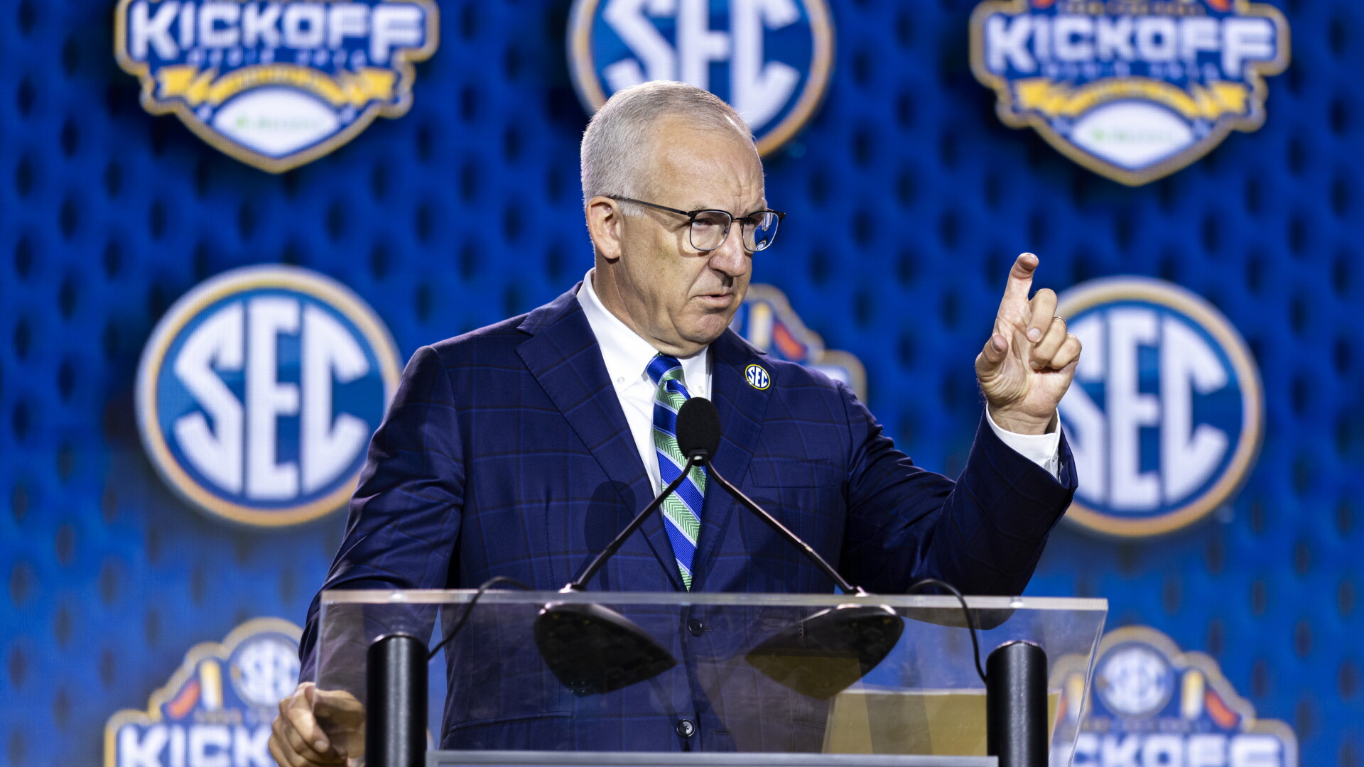 SEC Commissioner Greg Sankey says talk of leaving the NCAA is 
