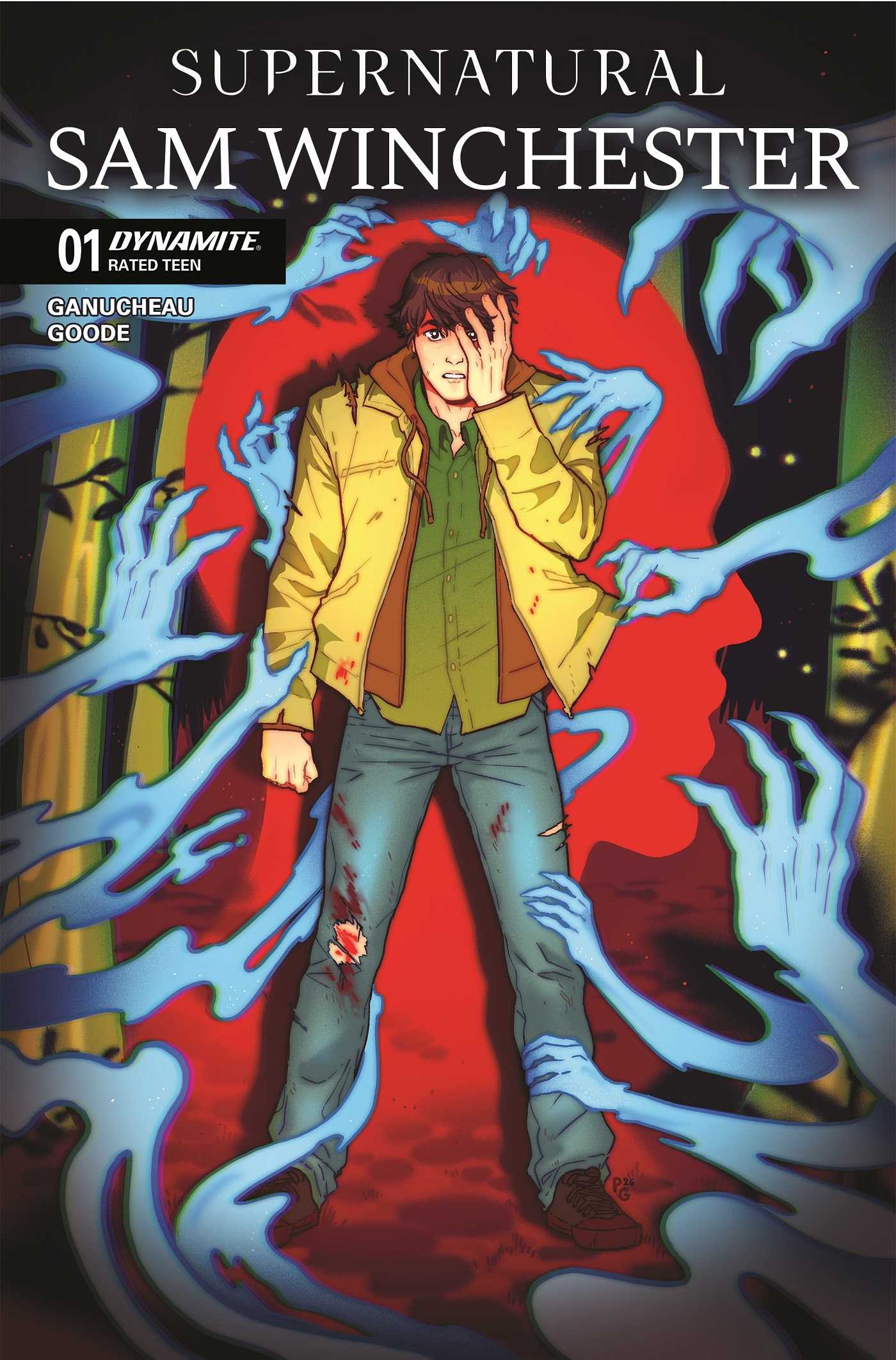 Supernatural Sam Winchester #1 cover art