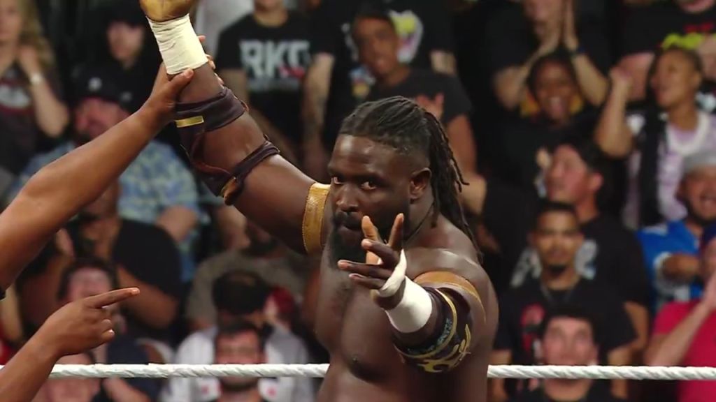 Oba Femi on WWE RAW