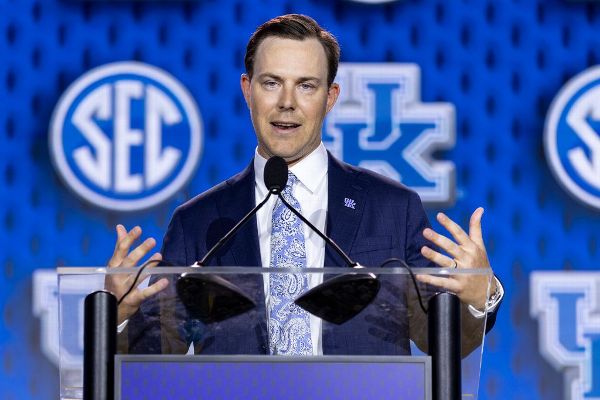 New coach Stein says Kentucky will win big 'because of me'