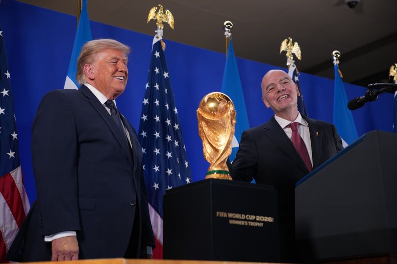 President Donald Trump and FIFA President Gianni Infantino attended the World Cup final