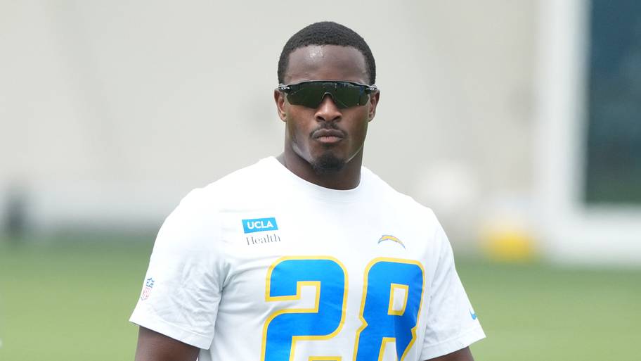 Los Angeles Chargers running back Kimani Vidal