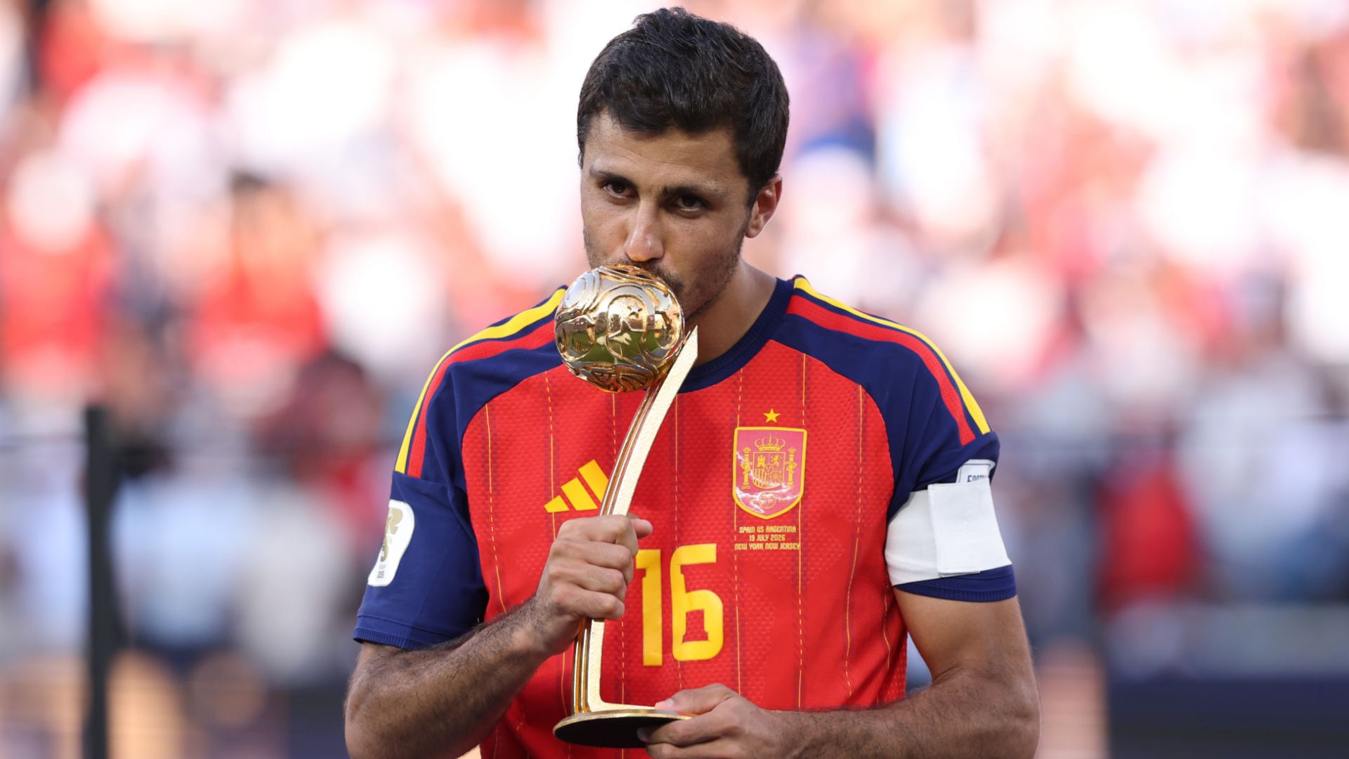 Spain's Rodri 'shocked' after winning World Cup Golden Ball award