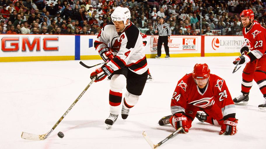 Scott Stevens drew the ire of fans in Raleigh, especially during the 2001 playoffs
