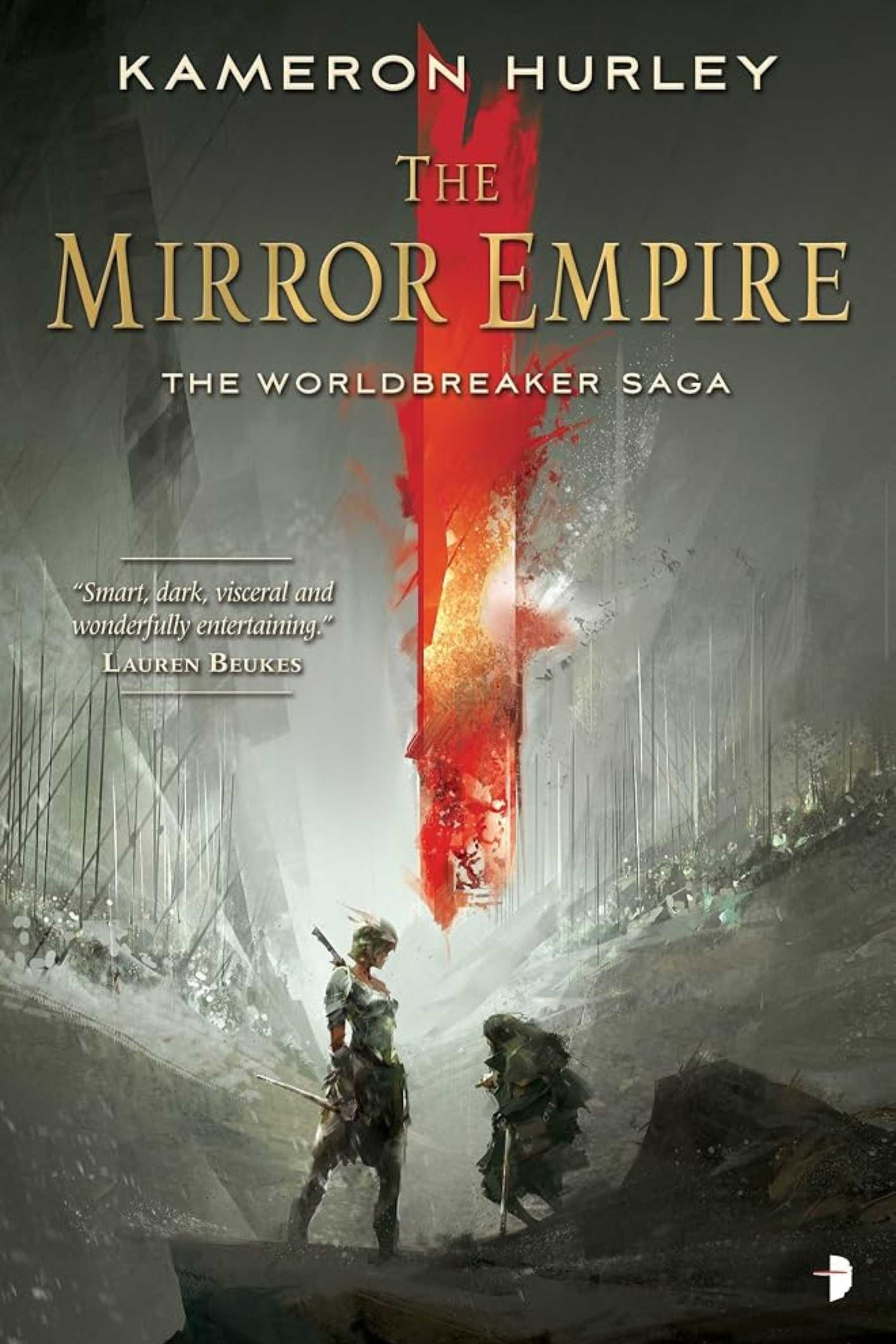 The cover of The Mirror Empire by Kameron Hurley