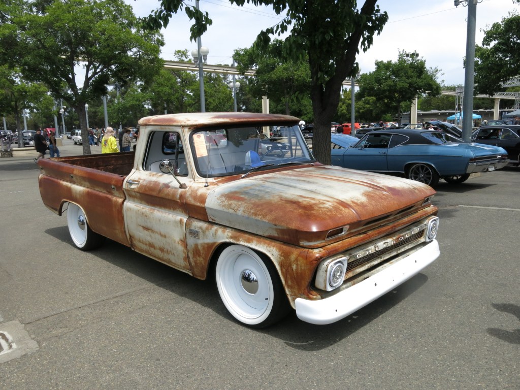 Carspotting: Picked-Apart Pickup Enjoys A Pampered Afterlife