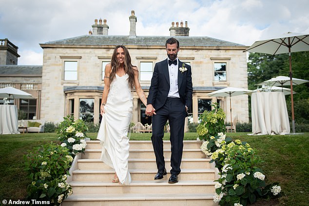 Melanie C married model Chris Dingwall in a 'perfect' Lake District wedding in the grounds of The Country House Cumbria on Saturday