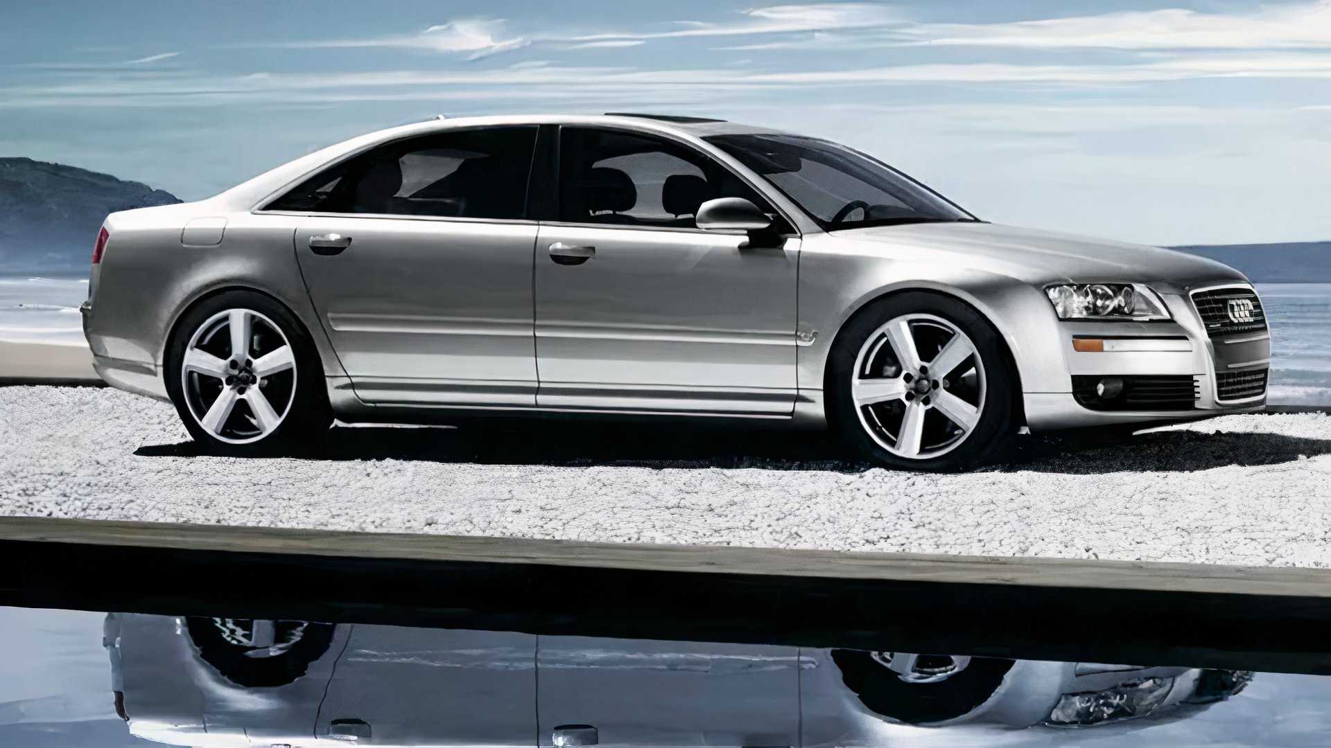 2004-2007 Audi A8 Front Angle View