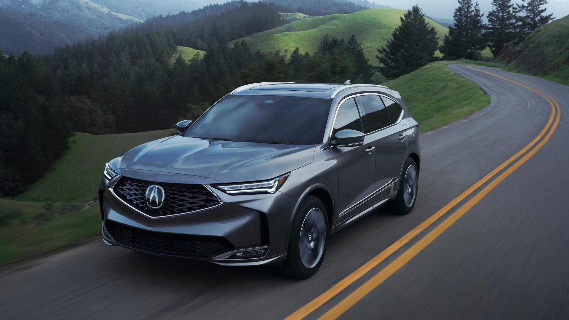 2026 Acura MDX Type S Front Three Quarter Dynamic Rolling Shot