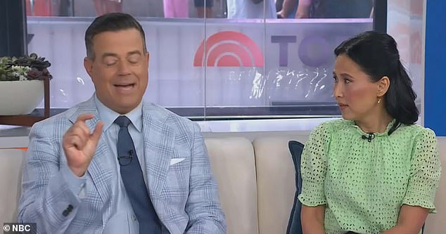 NBC News host Vicky Nguyen has hit back at a viewer who branded her as 'insufferable' and 'incredibly patronizing' following an on-air clash with Carson Daly