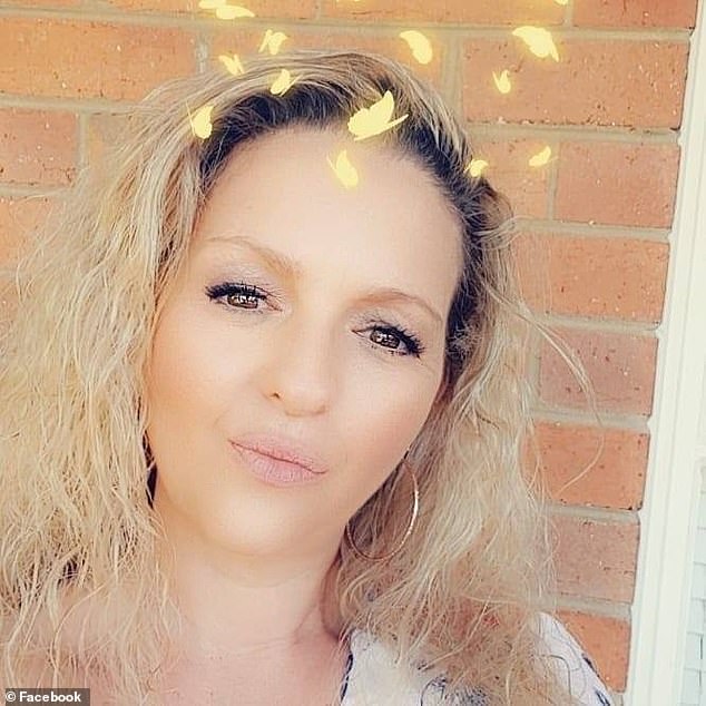 Vicki Van Aiken died in front of her own child after opening the door to her neighbour