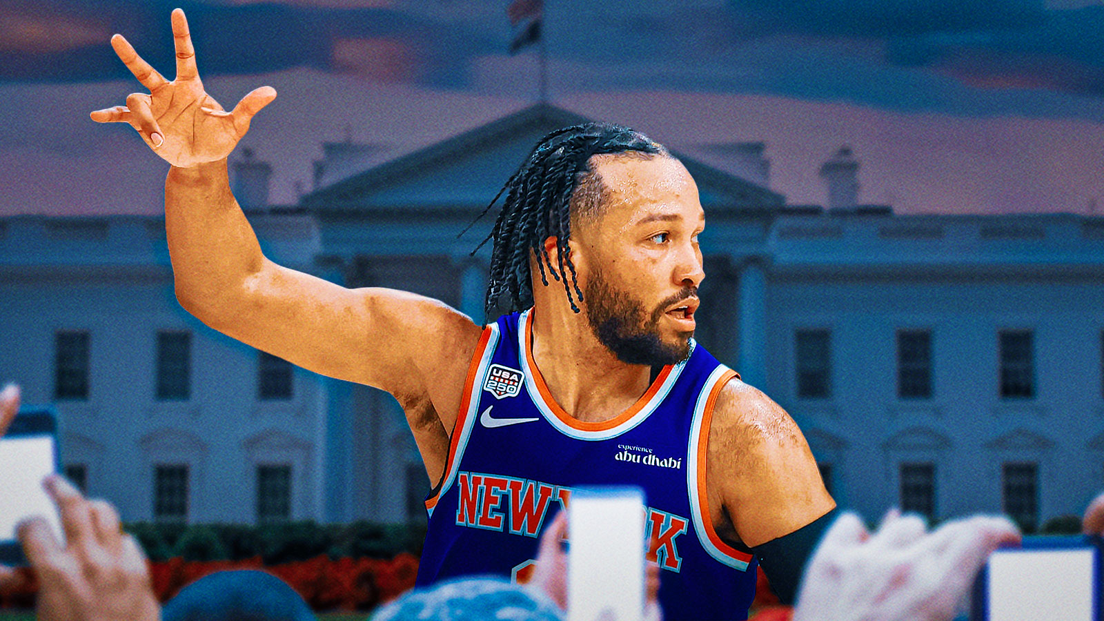Jalen Brunson addresses White House visit following Knicks NBA Championship win
