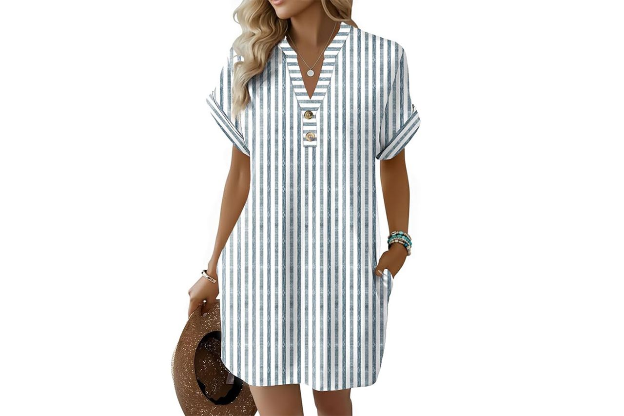 Summer Dresses Button Down Sundress