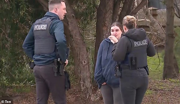 Police spent the morning speaking to shocked neighbours