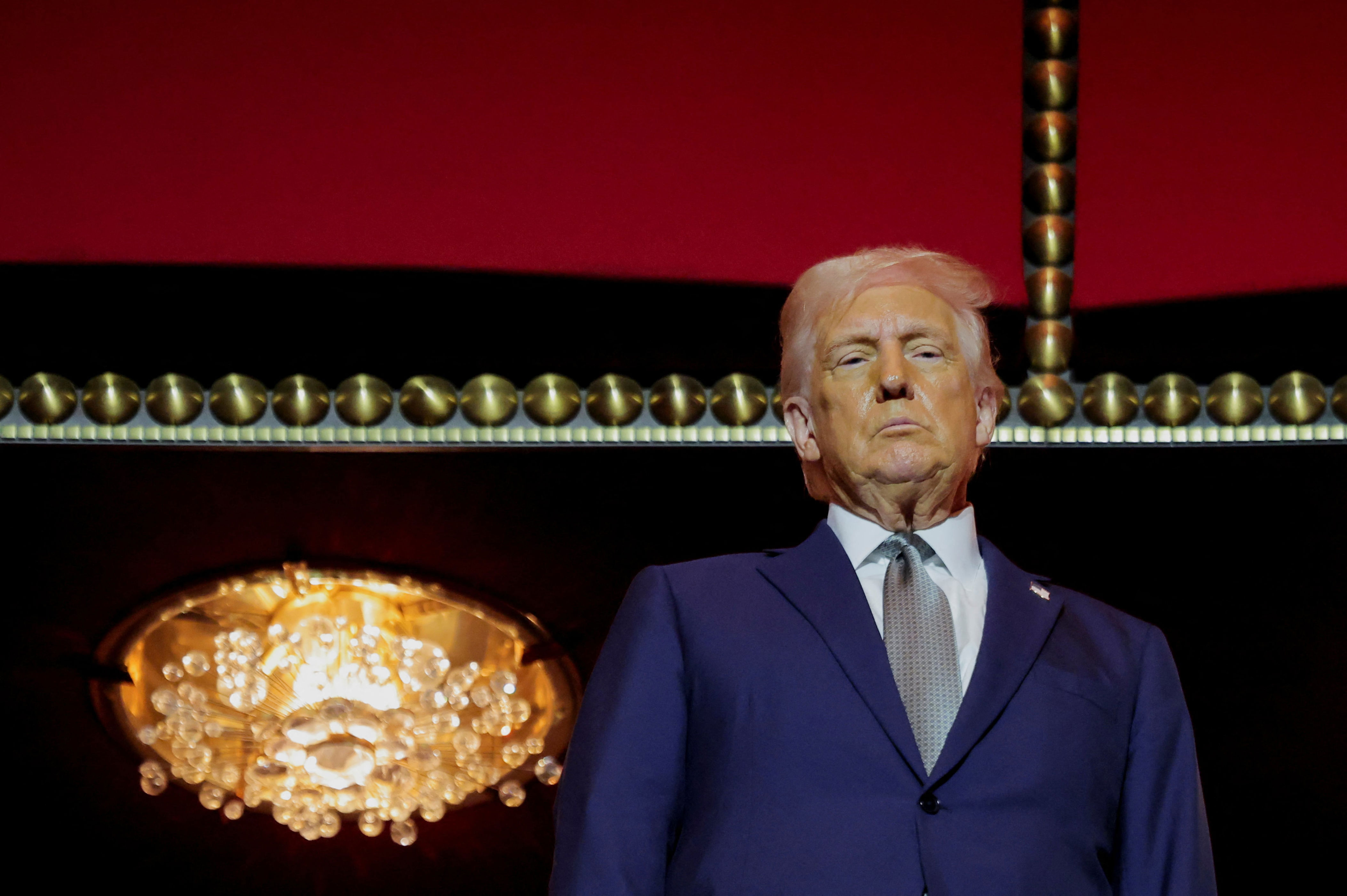 Donald Trump at the Kennedy Center. / Carlos Barria/REUTERS