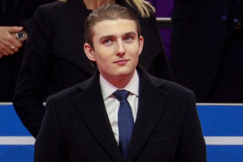 Barron Trump is said to be 