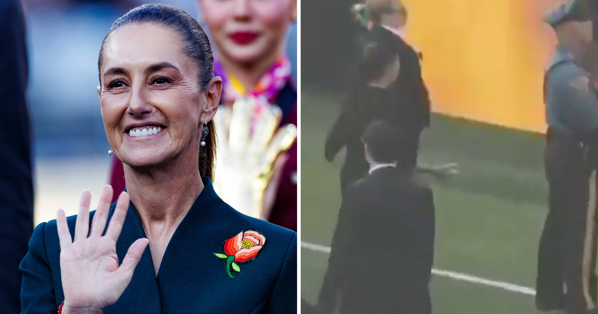 Video shows alleged tense exchange between Mexican president and US security at FIFA final