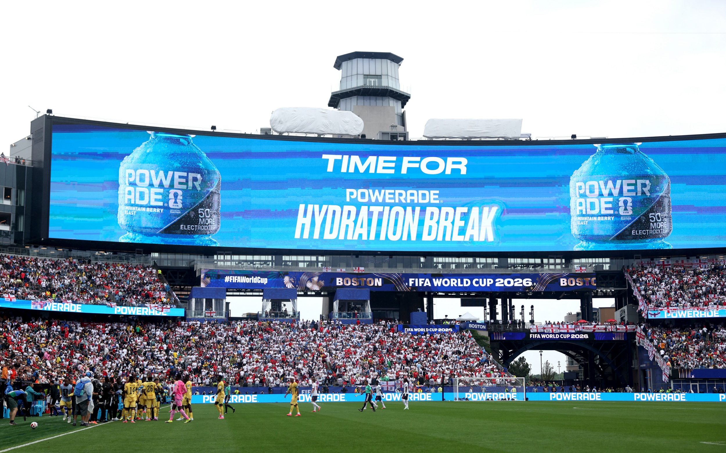 A sporting matter, sponsored by Powerade
