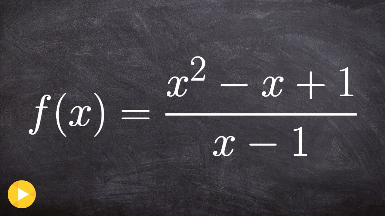 Graph slant asymptotes