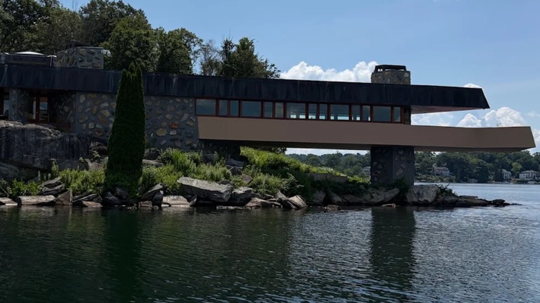 View of the Massaro House from the water