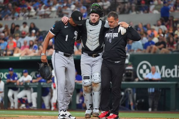White Sox's Kyle Teel injures ankle, is likely headed to IL