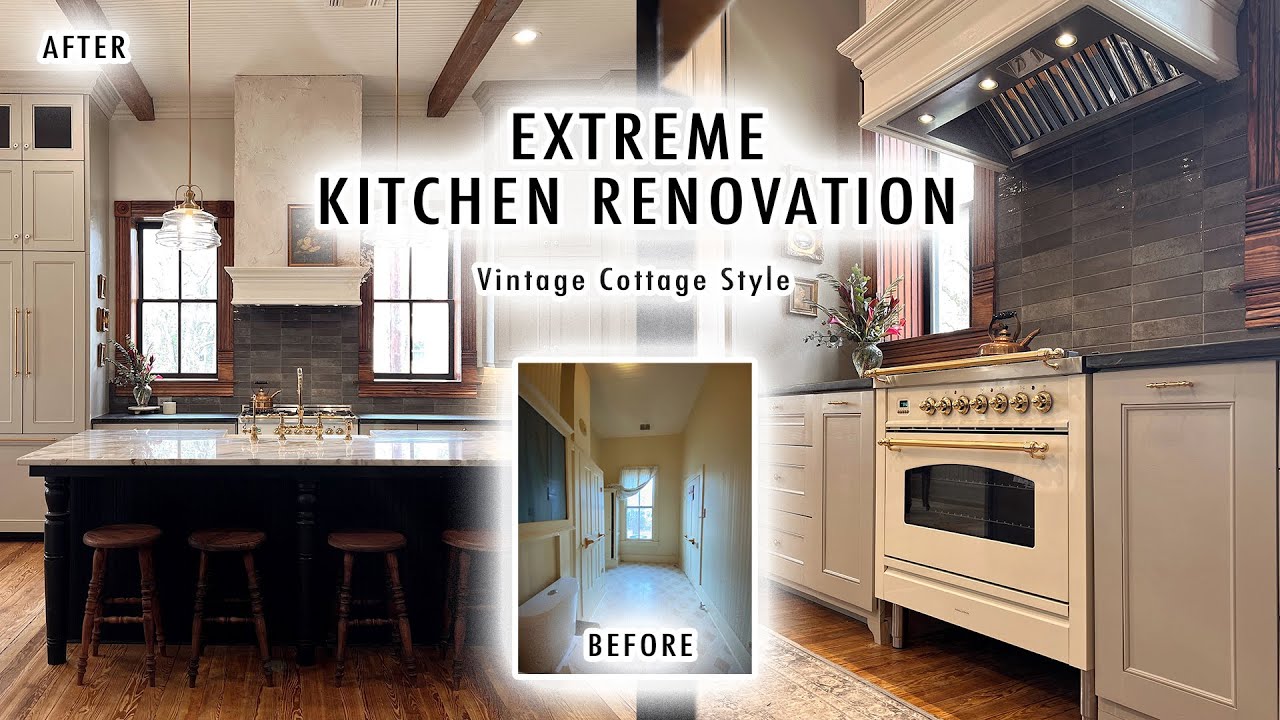From hot mess to gorgeous success: An extreme kitchen renovation